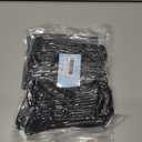 2 x Women's Neon Scrunch Crew Socks 80s 90s Retro 3-Pack Cotton Stacked Boot Calf Cozy Ribbed Slouchy Socks Size 5-10 (Black)