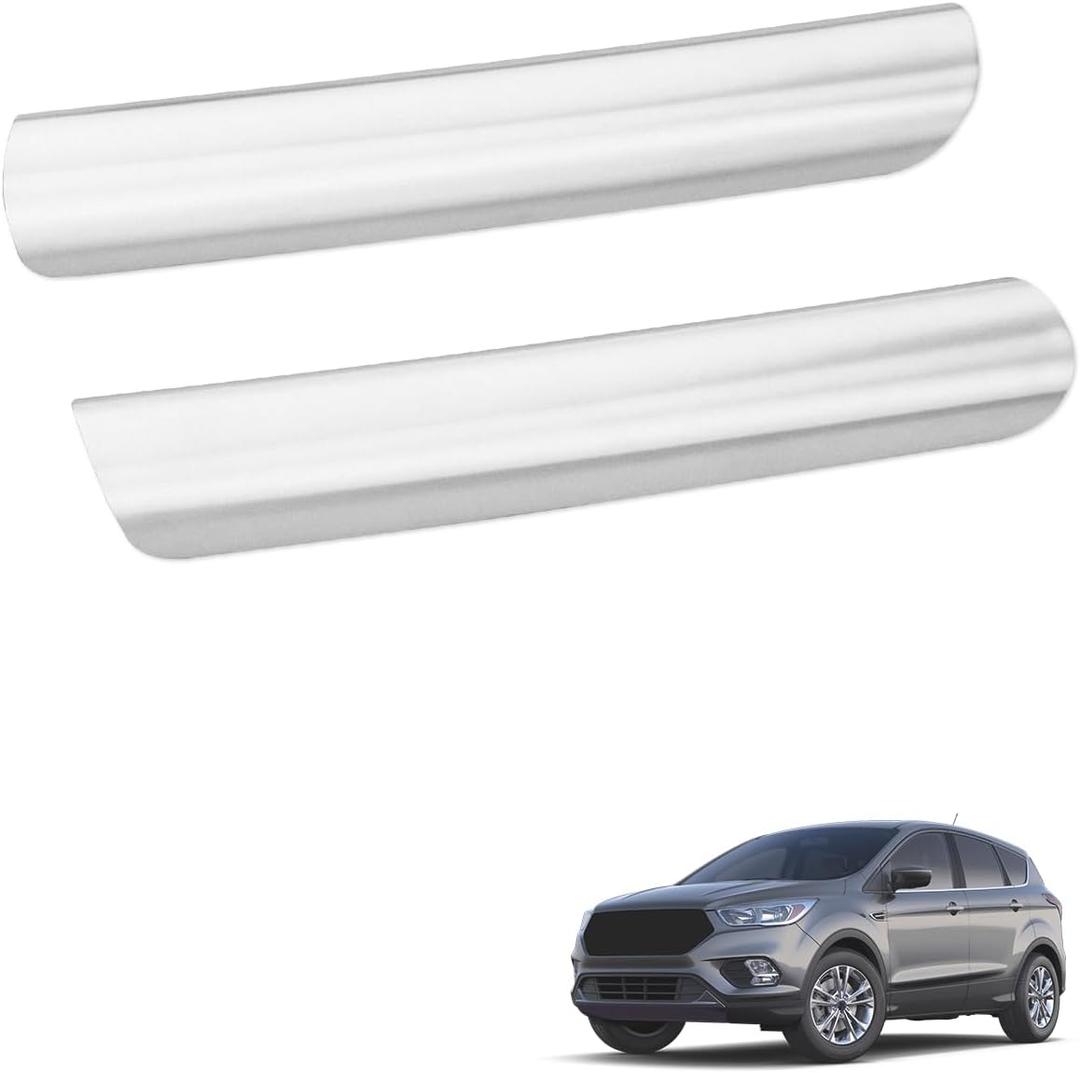 Front Interior Armrest Pull Door Handle Grab Trim Molding Fit for Ford Escape 2013-2019 Replace CJ5Z7822621BA CJ5Z7822620AA Grab Trim Molding Silver