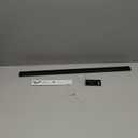 LONTAN 1 Piece Black Center Mount Drawer Slides 24 Inch - Bottom Centered Drawer Mount 3/4 Extension Heavy Duty Drawer Glides for Cabinets, Dressers, and Furniture  Smooth and Quiet Operation