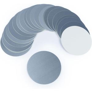 U.S. Solid Aluminum Foil Cap Liner Heat Sealing for Glass Bottle Non-Metal Lid(500 pcs, 26mm)