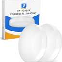 WATTCREEK LED Ceiling Light - 24W Flush Mount Ceiling Light - 12 inch 5 Color Temperatures Adjustable Round Ceiling Light Fixture for Hallway, Kitchen, Bathroom, Living Room by ETL (2pack)