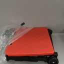 MaxWorks 50830 Collapsible Black Rolling Folding Dolly Cart for Teachers - Multi-Functional Teacher Dolly with Extra Storage, Durable Wheels, and Easy-to-Fold Design for Classroom, Office, Shopping