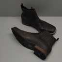 JASONSTAR Cowboy Boots for Men Square Toe, All-Weather Slip-On Work & Casual Western Chelsea Boots -botines para hombre (13, Dark Brown)