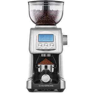 CASABREWS Tornado Electric Coffee Grinder, Conical Burr Coffee Bean Grinder with 77 Precise Grind Settings, Intelligently Grinds from Espresso to French Press, Gift for Baristas and Coffee Lovers