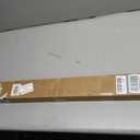 LazBlinds No Tools No Drill 1" Vinyl Mini Blinds, Cordless Blinds for Windows, Light Filtering Horizontal Window Blinds & Shades, 32" W x 48" H, White