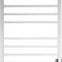 HEATGENE Towel Warmer, Heated Towel Warmer Rack, Wall-Mounted Hardwired/Plug-in Electric Towel Warmers for Bathroom, Hot Towel Rails - Mirror Polish H 31.49 × W 23.62