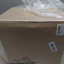 Sweese Porcelain Flat Dinner Plates Set of 6, 10.5 Inch High Edge Dish Set - Dishwasher, Microwave, Oven Safe, Scratch Resistant, Kitchen Serving Dishes - Elegant White Glaze