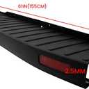 ECOTRIC Rear Bumper Cover Step Plate Compatible with 2015-2022 Ford Transit 150 250 350 Passenger Vans Med/High Roof Rear Bumper Top Pad Replacement for FO1190108