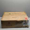 XXXL Stainless Steel Litter Box with Lid, Front Entry Top Exit, Extra Large Metal Cat Litter Box with Drawer, Maine Coon Cats, with Litter Scoop & Litter Mat, Anti-Odor, Anti-Leakage & Non-Stick (Grey)