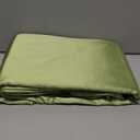 SiinvdaBZX 4Pcs Satin Sheet Set Full Size Ultra Silky Soft Sage Green Satin Full Bed Sheets with Deep Pocket, 1 Fitted Sheet, 1 Flat Sheet, 2 Envelope Closure Pillowcases