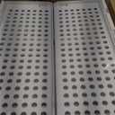 CTSNSLH 5 Pack Closet Organizers Storage Box, Closet Storage Stackable Storage Bins, Plastic Drawer Basket for Wardrobe Cupboard Kitchen Bathroom Office, White