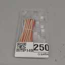 PAUTIX 10mm Connectors for 3-Pin CCT COB LED Strip Lights,20pcs Strip to Wire Connectors,10ft(305cm) Long 22AWG Extension 3 Wires for Non-Wired Gapless Solderless,5V 12V 24V LED Strip Lights Jumper