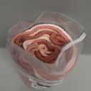 Looxii Muslin Burp Cloths Baby Girl 6 Pack - 20" x 10" - Ultra Soft & Absorbent, 6-Layer 100% Cotton for Spit Up & Drool- Gentle Baby Burping Cloth, Newborn Essentials Shower Gift Girl, Gradient Pink