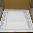UPGRADED 241969501 Shelf Frame without Glass Refrigerator Compatible with Frigidaire Shelf Replacement Refrigerator Crisper Drawer Shelf Cover Parts LFSS2612TF0, FGHS2631PF4A, FFSS2615TS0 Shelves