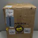 [23.6" Tall] Large Safe Box with LED Light, Anti-theft Home Safes with Programmable Keypad, Spare Keys and 3 Removable Shelves, Digital Security Safes for Home Money Documents Medicines (5.0 Cub)