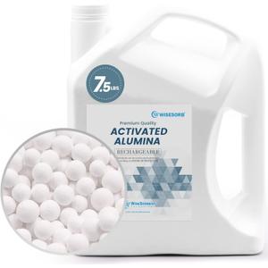 Wisesorb 7.5 LBS Activated Alumina, Alumina Desiccant Great for Filament Drying, Reusable Dessicant Dehumidifiers Desiccant Moisture Absorber Prevent Wet Filament