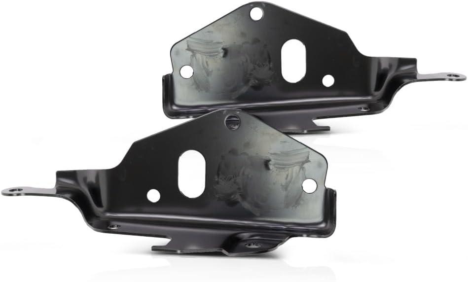 For Chevy Silverado 1500/2500 1999-2006 Hood Hinge Driver and Passenger Side | Pair | Steel Black | Includes 2007 Classic | Replacement For GM1236109, GM1236110 | 12472769, 12472770