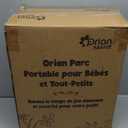 Orian Baby Playpen 50x50 Large Play Yard for Babies and Toddlers, Indoor Outdoor Playpen, Sturdy Baby Play Pen with Mesh Sides, Safe Baby Fence Play Area, Assembly Required/Not Portable, w Storage Bag