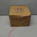 Homienly Wheat Straw Plates and Bowls Set, Lightweight & Unbreakable Dinnerware Set for Kitchen, Parties, Holidays, Microwave and Dishwasher Safe Dish Set - Plate Sets, Bowls, Cups, 24pcs (Grey Stone)