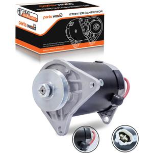 12V Starter Generator Compatible with Yamaha Golf Cart G16A Ultima 1996-2002 | GSB107-06F | GSB107-06H | GSB107-06k |JN6-H1100-02-00 |JN6-H1100-03-00 |JN6-H1100-04-00-1 Year Support