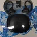 iLive IAEBTW53B Bluetooth True Wireless Earbuds with Built in Mic, IPX7 Waterproof, Charging Case, and Bluetooth 5.3 (Black)