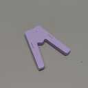 JINGDU NS Joy-Con Charg Grip Compatible with Nintendo Switch Standard & OLED Model, Switch JoyCon Controller Charger with Charging Cable and 2 Thumb Grip Caps, Play While Charging, Purple