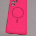 Strong Magnetic Silicone Case for Samsung Galaxy S25 Ultra, Soft Slim-fit Liquid Silicone Phone Case with Built-in Camera Protector