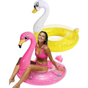 HeySplash Pool Floats, Inflatable Pool Float, Large Floatie for Bachelorette Party, Swim Tube River Lake Beach Bride Wedding Decor Fun Toy Raft Adults