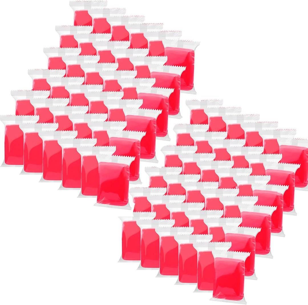 Red Air Dry Clay 72 Packs Foam Clay Air Dry Foam Clay, Crafting Clay, Moldable Super Light Weight Clay Perfect for Arts, Crafts