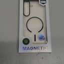 Magnetic for Samsung Galaxy S25 Plus Case with Privacy Screen Protector & Camera Protector,Galaxy S25 Plus Shockproof Matte Translucent Slimi Phone Casas for Samsung S 25 Plus-Black