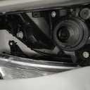 Replacement for Prius 2006-2009 Headlight Assembly Projector Chrome Left and Right Side Pair