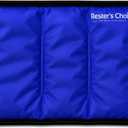 Rester's Choice Reusable Gel Ice Pack for Injuries Flexible Cold Pack for Pain Relief & Swelling, Stays Cold Longer, Medium 7 x 12, for Shoulder, Knee, Back (Blue, 1 Pack, 7x12)