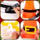 26 Pcs Christmas Ring Toss Game, Soft Plastic Cones Cornhole Bean Bags Carnival Party Games for Christmas Birthday Party Indoor Outdoor Games Supplies