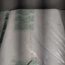 CARTMAN Finished Size 10x10 Feet 10 Mil White Heavy Duty Poly Tarp, Multipurpose Protective Cover, UV Resistant, Waterproof Poly Tarpaulin with Reinforced Edges Tarpaulin with Reinforced Edges