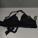 Blooming Jelly Womens High Waisted Bikini Sets Tummy Control Swimsuits Metal 1 Piece Bathing Suit (Medium, Black)