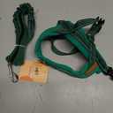 BEAUTYZOO No Pull Dog Harness Medium Sized Dog, Breathable Mesh Padded Dog Harness and Leash Set, Adjustable Reflective Escape Proof Dog Vest Harnessss Quick Fit for Training Walking, Green M