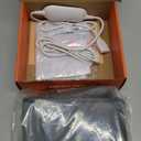 Double Sided Electric Heated Foot Warmer for Men & Women, Foot Warmer Under Desk, Fast Heating Pad Feet Warmer, Overheat Protection&Machine Washable, Electric Foot Warmer for Bed Home Office Xmas Gift