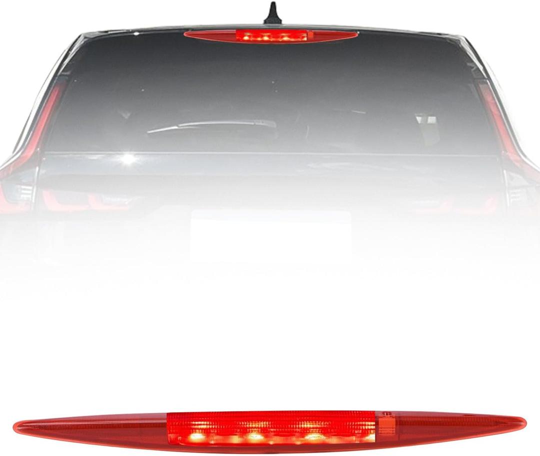 3rd Third Brake Light Compatible with Honda CRV 2012 2013 2014 2015 2016, High Mount Stop Light Brake Lights, Replacement for 34270TFCH01 (red)