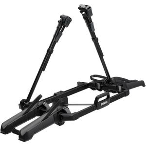 Thule Outpace 2 Bike Hitch Rack - Compact & Lightweight Platform Bike Rack - Foldable Design - Fits Most Bike Styles - 110lb Capacity 55lbs per Bike - 2" & 1.25" Hitch Compatibility