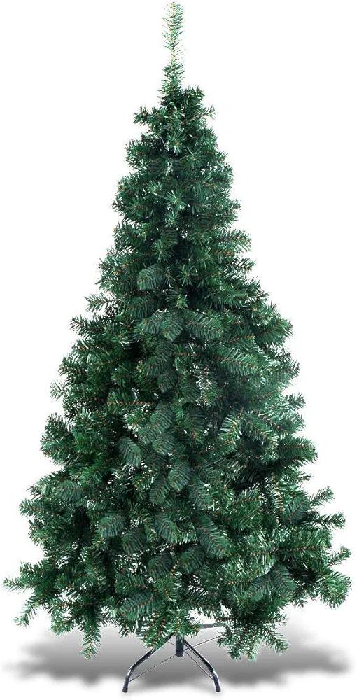 7Ft Artificial PVC Christmas Tree W/Stand Holiday Season Indoor Outdoor Green