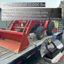 12000lbs Heavy Duty Removable D Ring Stake Pocket tie Down for Utility Trailers and Flatbeds Equipped with Stake Pockets Stake Pocket D-Rings