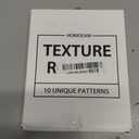 Hokkieam Clay Texture Rollers | 10-Pack Polymer Clay Texture Roller Set for Pottery & Crafting