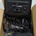 addlon 54(48+6) FT Solar String Lights Waterproof,Patio Lights Solar Powered with Remote & USB Port 15+1 LED Shatterproof Bulbs 3 Light Modes, Dimmable Solar Light for Camping Backyard Garden