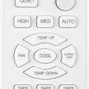 Replacement Remote Control for GE AC Air Conditioner Remote Control WJ26X22901 AHD06LZQ1 AHD08LZQ1 ESAQ406P ESAQ406T ESAQ408P ESAQ406TZ AHD06LX AHD08LX PHC06 PHC08 PHC06LY PHC08LY AHD06LXW1 AHD08LXW1