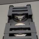 Elevated Dog Bowls 3 Height Adjustable Raised Bowl Stand with 25oz Stainless Steel Dog Food Bowls Anti-Slip for Small Dogs Adjusts to 7.5", 6", 2.75", Grey