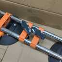 2 PCS Seam Setter Tool with 6 Inch Vacuum Suction Cups Granite Seam Setter Joining & Leveling Aid for Solid Countertops, Quartz Slabs, Granite, Marble, and Tile Gap Regulation