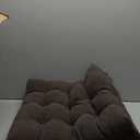 HAVARGO Recliner Cushions for Elderly, 20x20x4 Inch Thick Chair Cushion for Shorter Users Patent Design Soft Tufted Dual Layer Booster Seat Cushions for Seniors Recliner Risers Taupe 1P