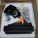 Adjustable Trailer Hitch -Drop Hitch-Tow Hitch with 2 inch Receiver-6inch Drop/Rise, 2" & 2-5/16" Ball Hitches for Trucks, 20,000 LBS GTW, Trailer Hitches with Anti-Theft Pin, Black