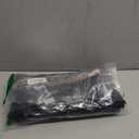 Kinghua Baggy Jean Shorts for Men Casual Loose Fit Hip Hop Skateboard Denim Shorts (40, Black 109-1)