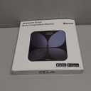 Wyze Smart Scale X Butterfly - Bathroom Scale for Body Weight, BMI, Body Fat, Muscle Mass, Accurate Bluetooth Digital Scale for Body Composition Analyzer | Sync Health Apps | ITO Glass, 400 lbs, Black